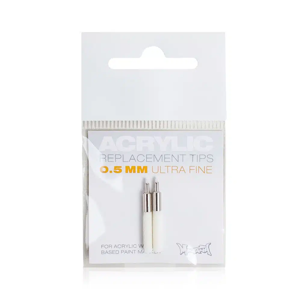 ACRYLIC Tip Set 0.5mm Ultra Fine