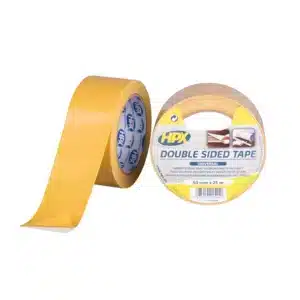 HPX Dubbelzijdige Universele Tape – Geel 50MM X 25M