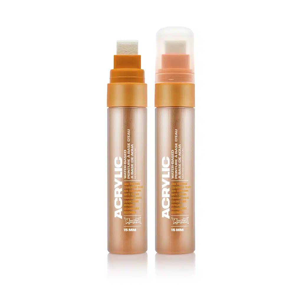 Montana ACRYLIC Marker 15mm Orange Light
