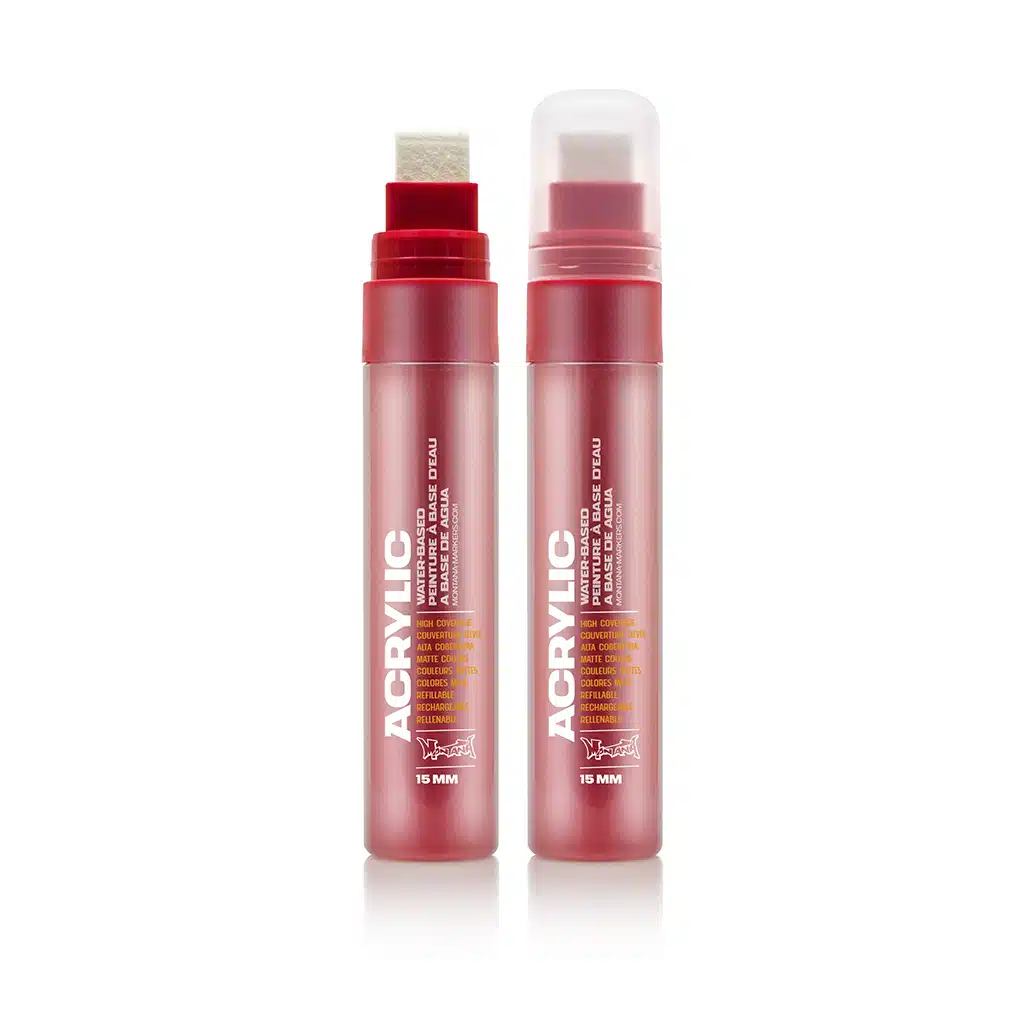 Montana ACRYLIC Marker 15mm Red