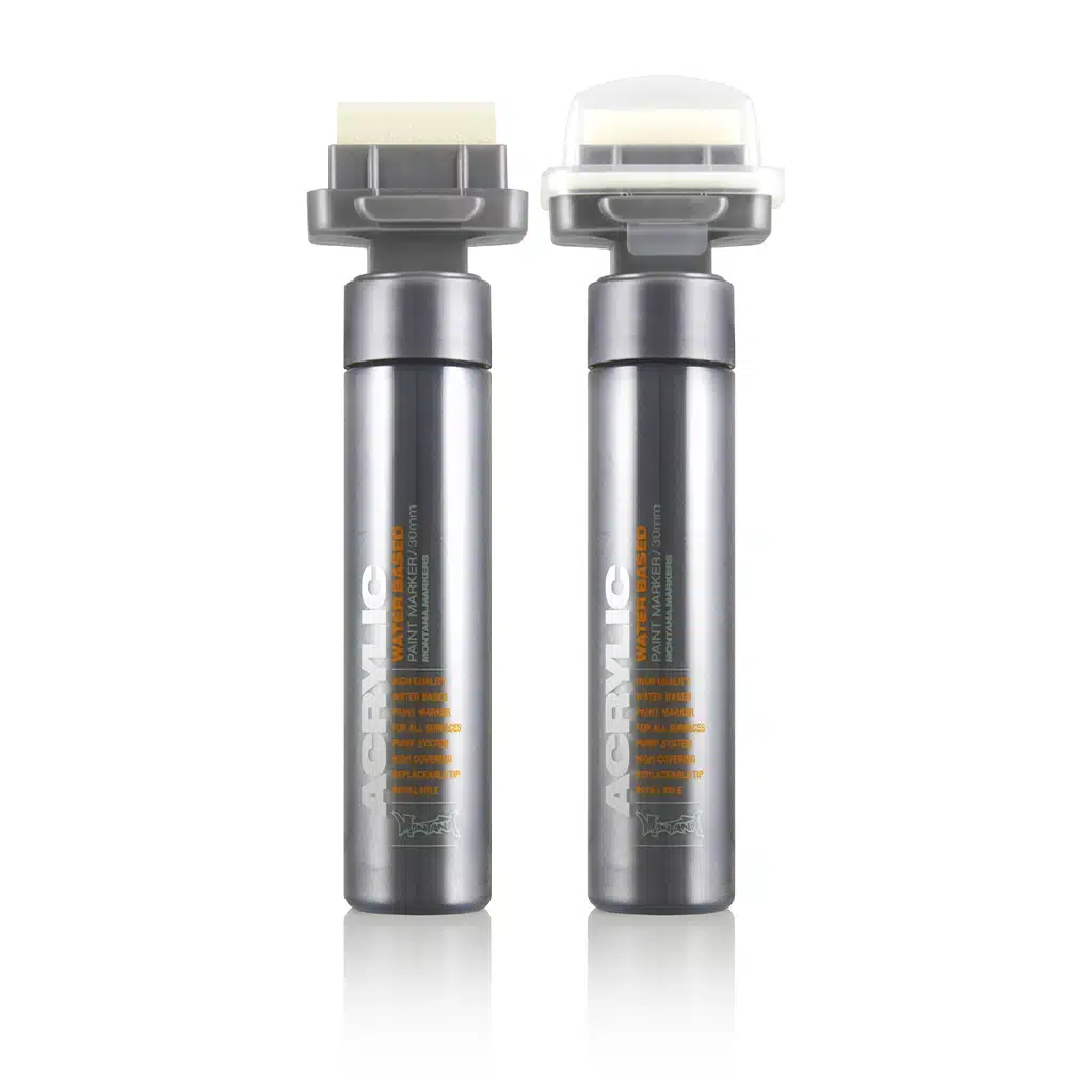 Montana ACRYLIC Marker 30mm Metallic Silver