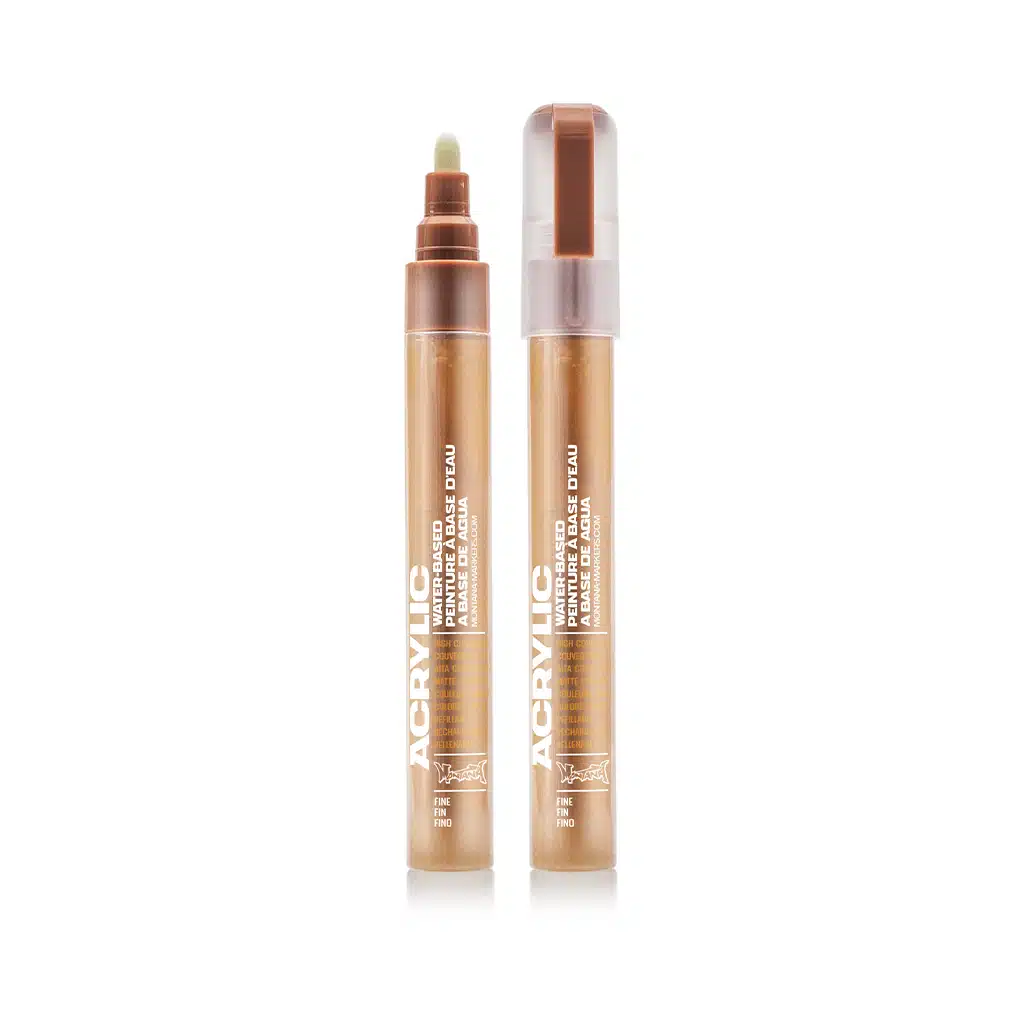 Montana Acrylic Marker 2mm Fine Brown Light