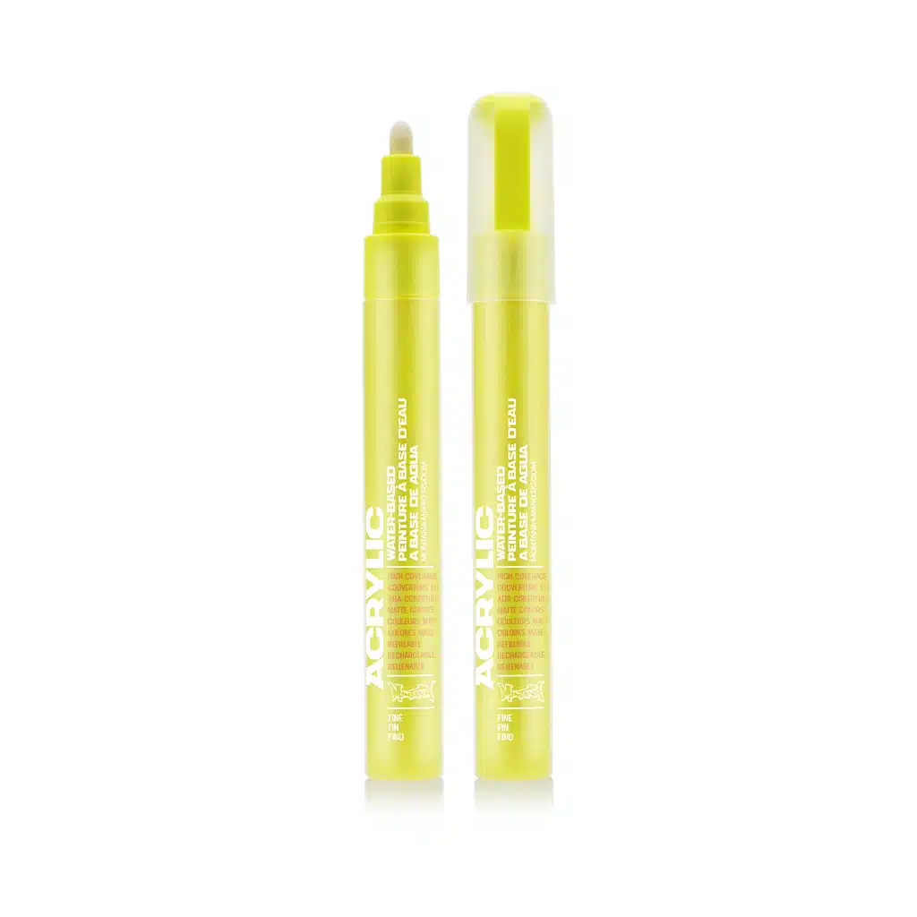 Montana Acrylic Marker 2mm Fine Flash Yellow