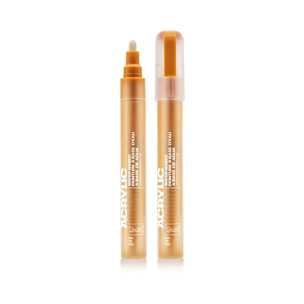 Montana Acrylic Marker 2mm Fine Orange Light