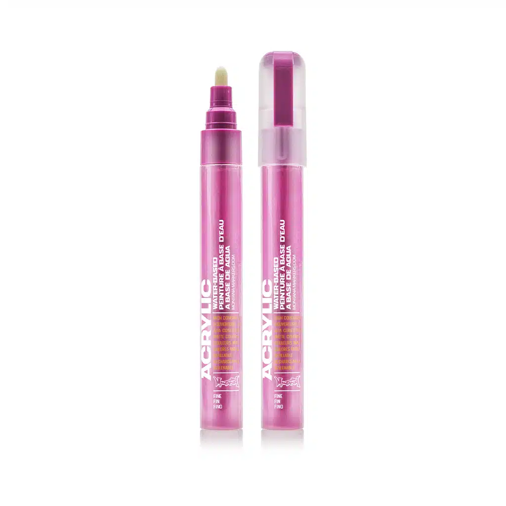 Montana Acrylic Marker 2mm Fine Pink