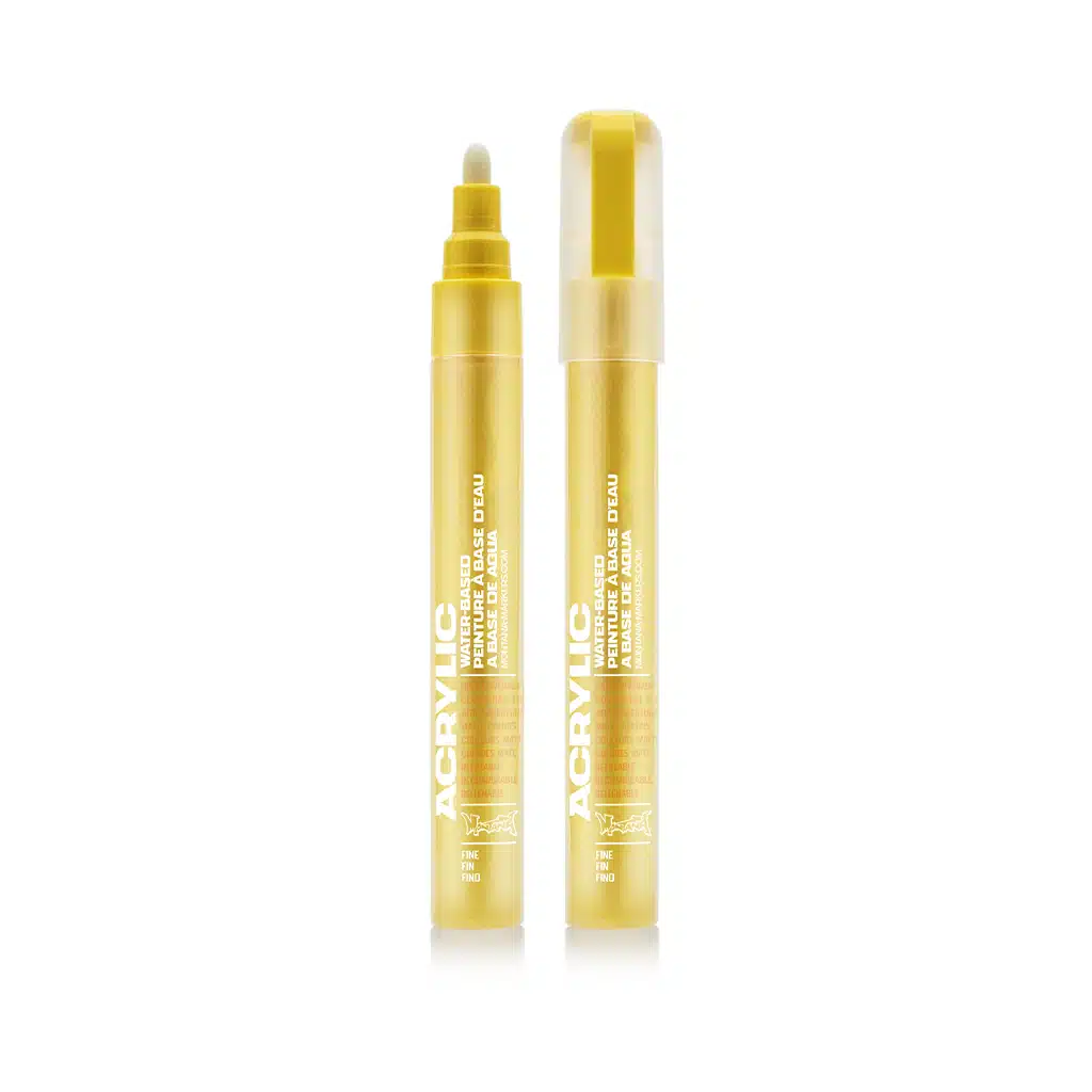 Montana Acrylic Marker 2mm Fine Yellow Light