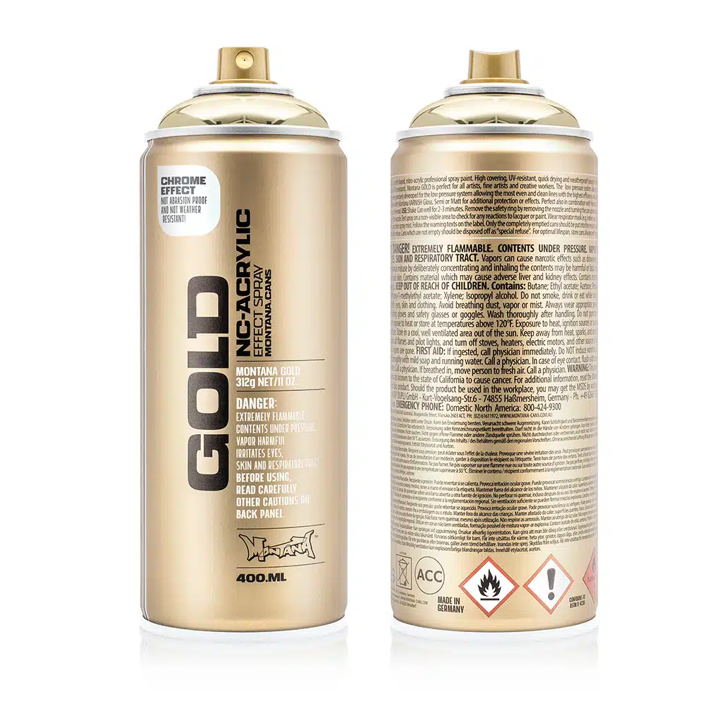 Montana Gold 400ML M3000 Goldchrome