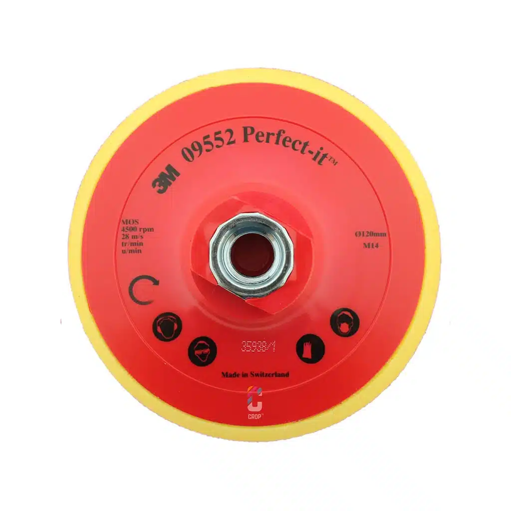 3M 09552 Steunpad 125mm M14 Schijf Bovenkant