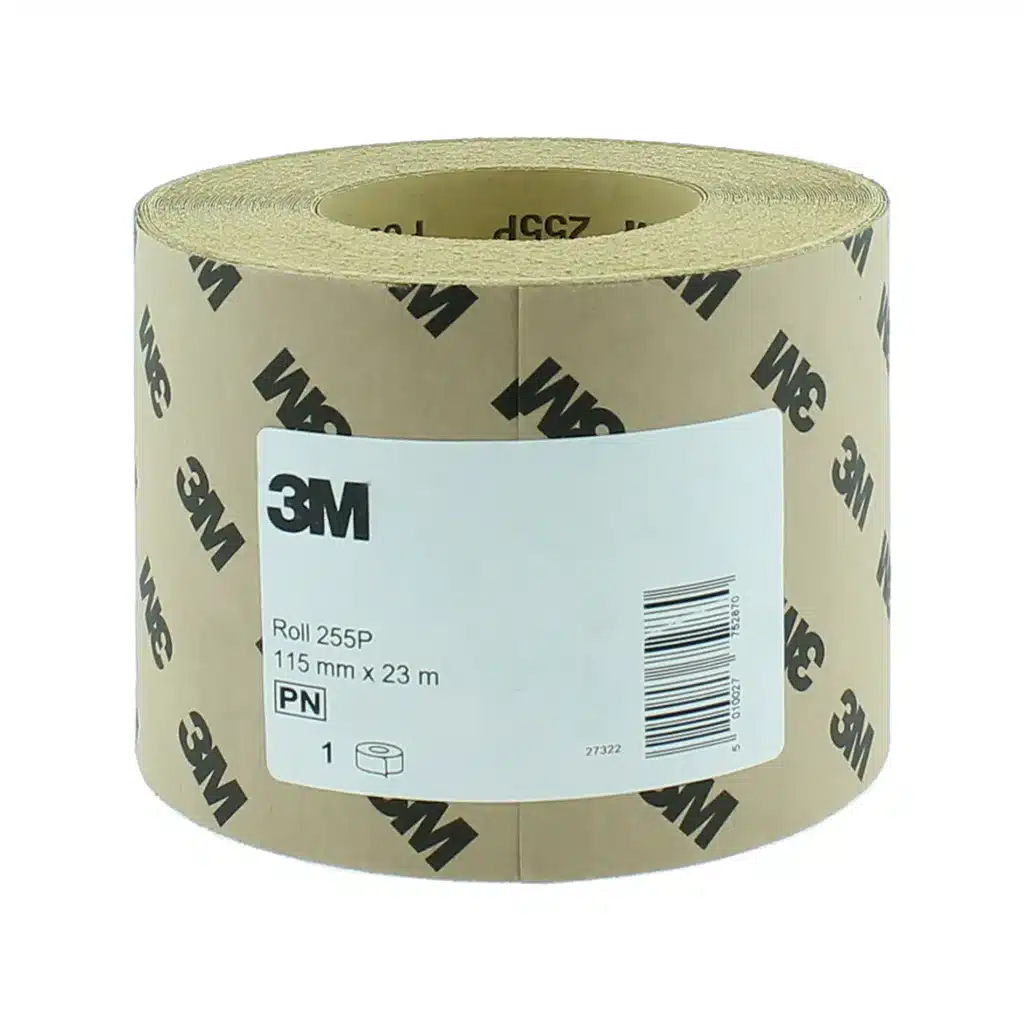 3M 255P Schuurpapier op Rol – 115mm x 50 meter