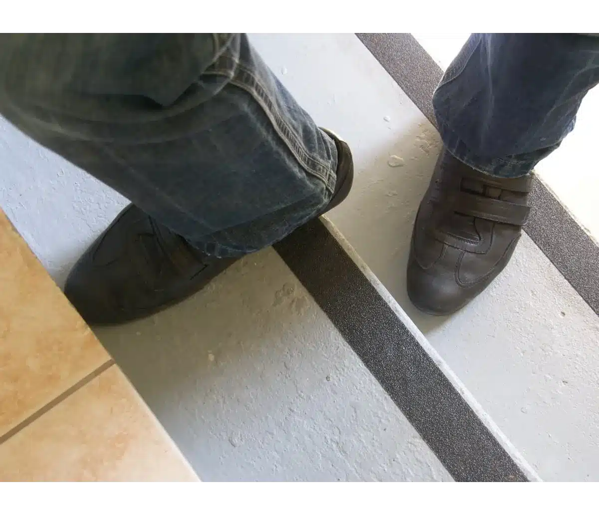 HPX Safety Grip Anti Slip Tape Aangebracht