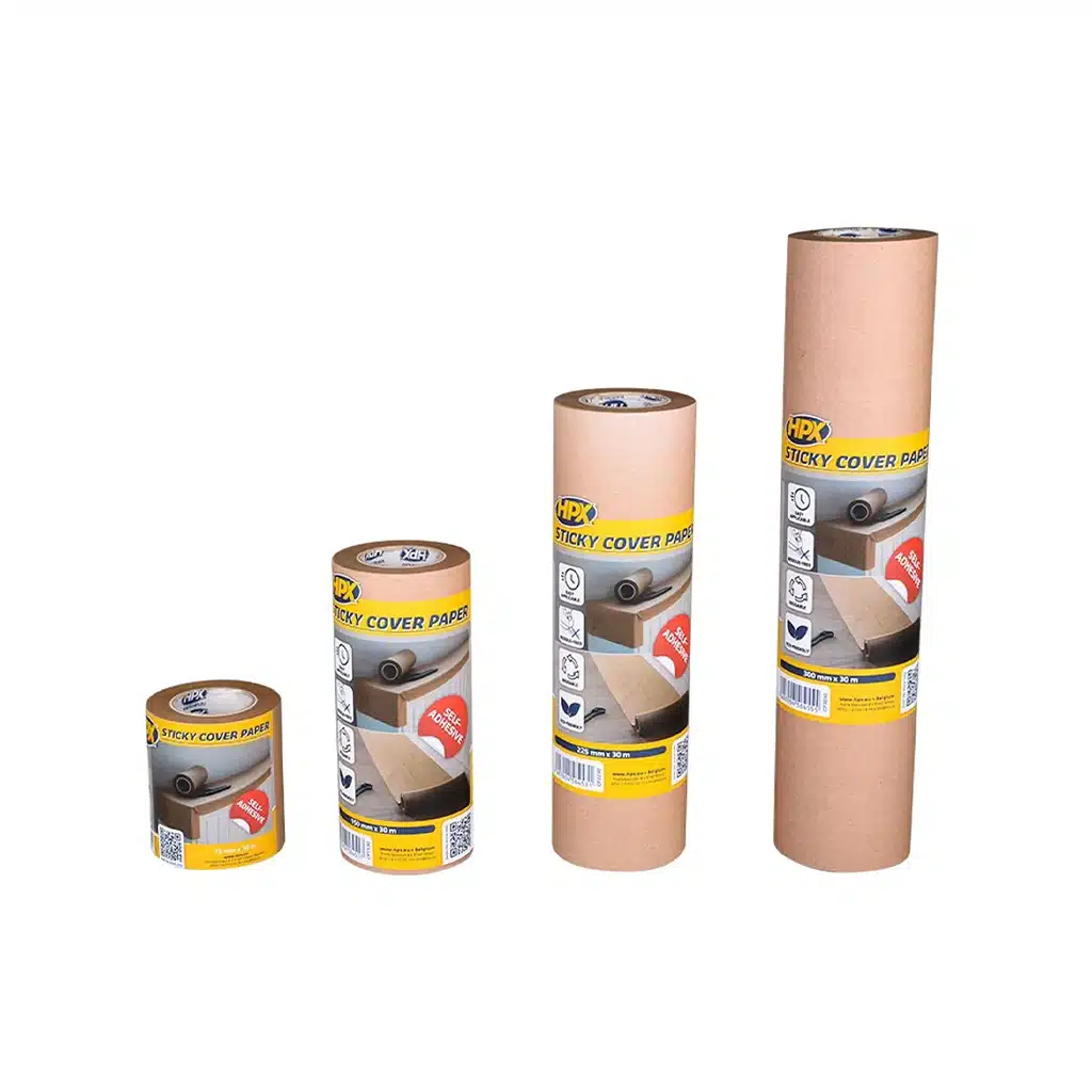 HPX Zelfklevend Maskeerpapier 30 meter